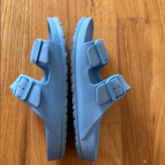 Birkenstock sz 6 Blue Sandals Comfortable Water-Resistant great pre owned cond - Picture 6 of 7